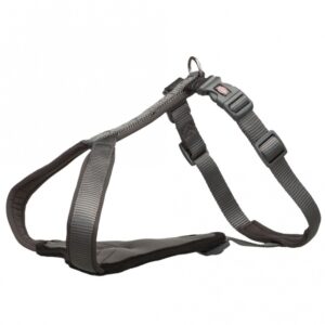 Trixie Premium Y-Geschirr – grafit 95-120 cm/25 mm